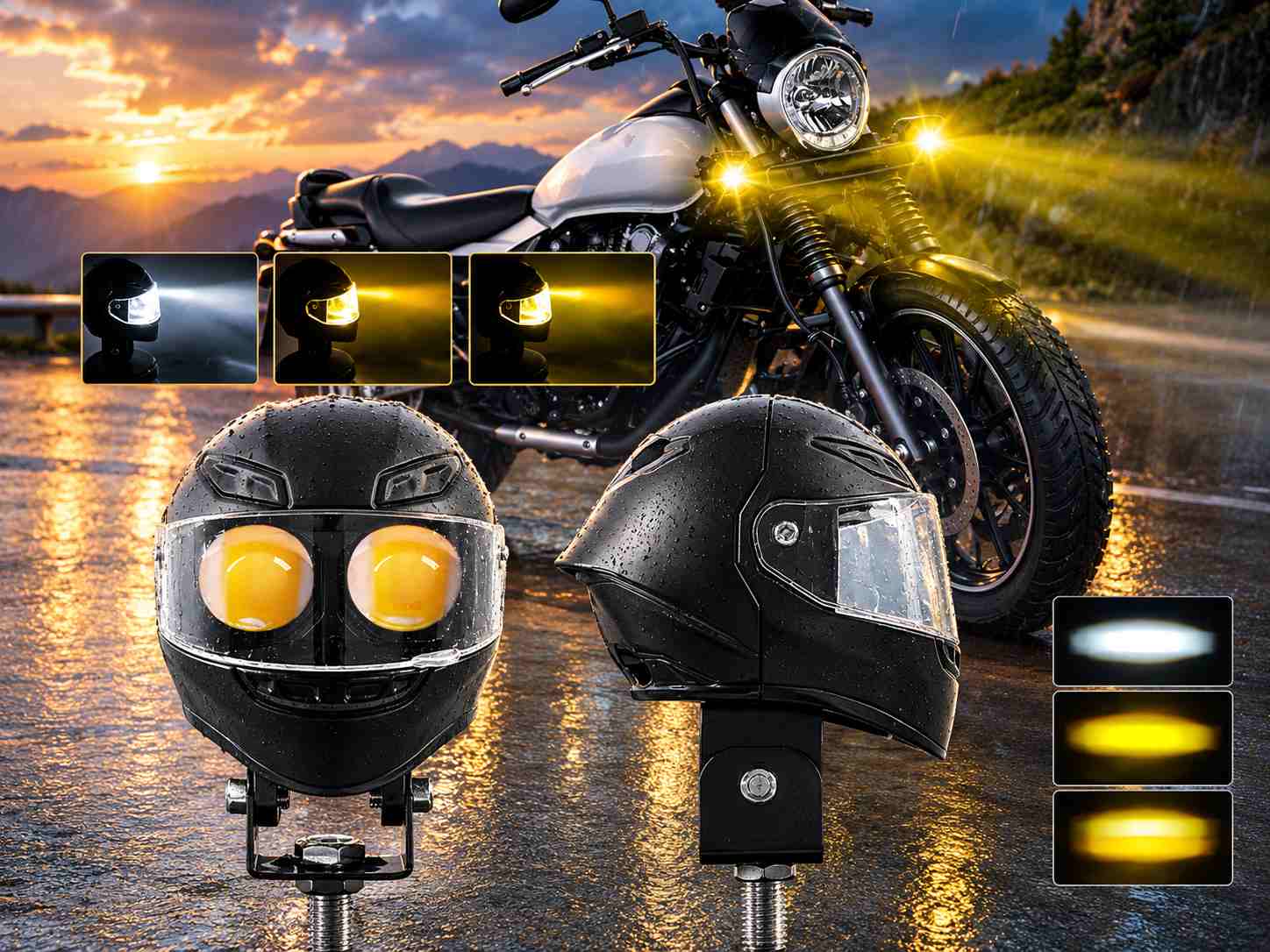 Par de luces LED #10