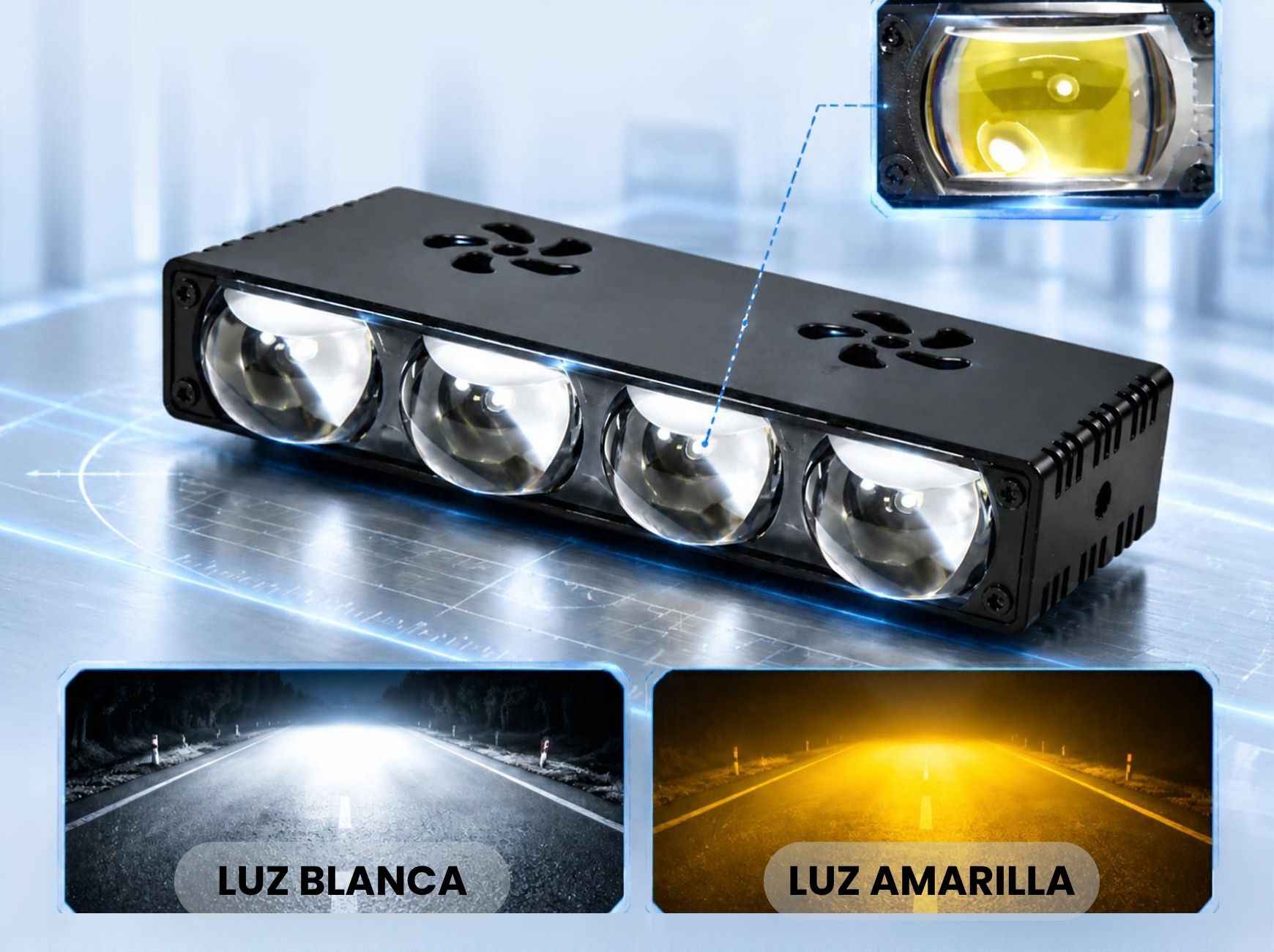 Par de luces LED #16